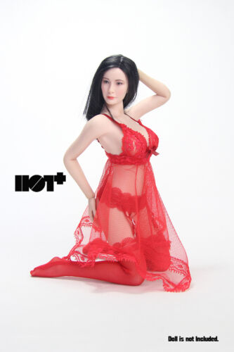 1/6 Pole Dancer Dress Stockings Set For Hot Toys Phicen Female Figure USA