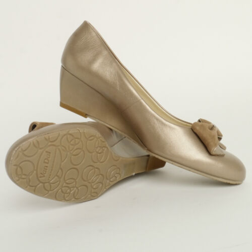 LADIES VAN DAL TAUPE SUEDE LEATHER SHOES /"RIOM/" E//EE FITTING