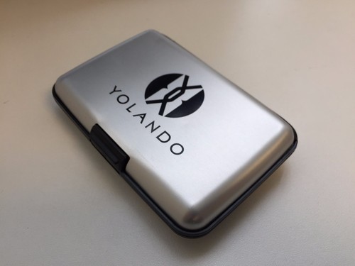 Business ID Credit Card Wallet Holder Aluminum Metal Pocket Case Box CH0001