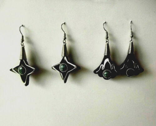 40 and 80 pairs of earrings Details about  / Wholesale Bull Horn Earrings Lots of 14 Handmade