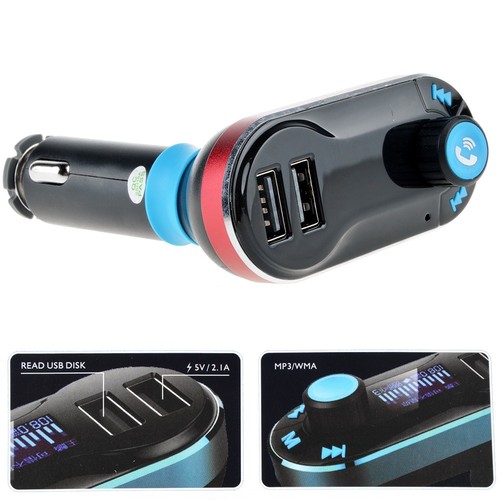 Wireless Bluetooth FM Transmitter MP3 Player Car Kit Charger for iPhone Samsung