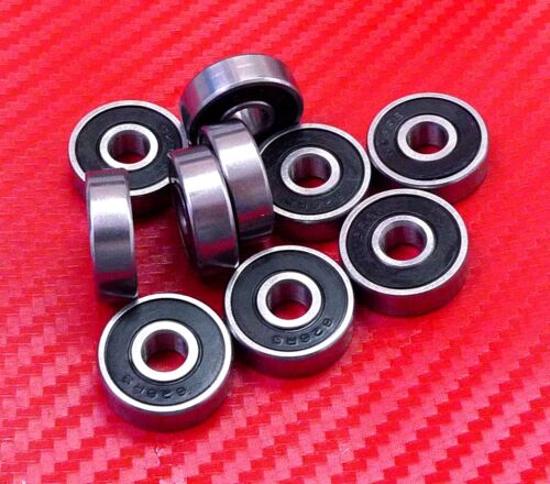 440c Stainless Steel Metal Rubber Sealed Ball Bearings 9x17x5 mm 10pc S689-2RS