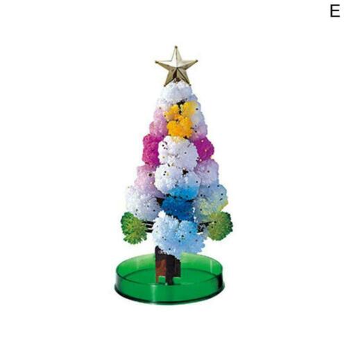 Filler Magic Growing Christmas Tree Funny Funny Crystal Toy Stocking Gift Z2I2 