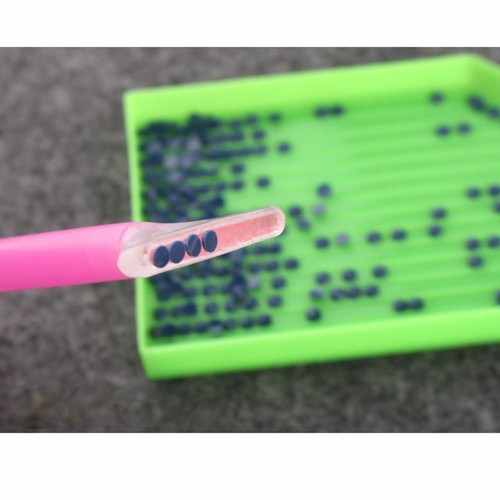 Full Square Round Embroidery Rhinestones Point Drill Pen 5D Diamond Painting