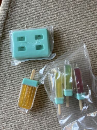 American Girl kitchen set of 4 freezer ice pops popsicles and mold NEW 18" doll 