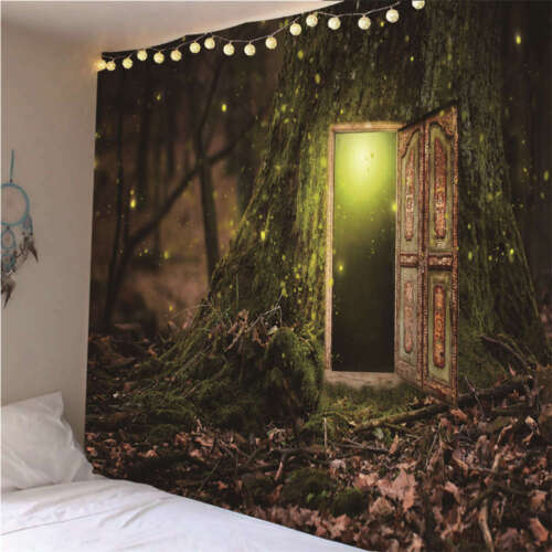 Bleak and deserted lights3D Wall Hang Cloth Tapestry Fabric Decorations Decor 