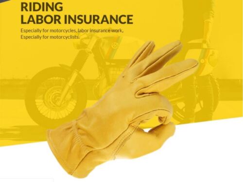 Motorcycle Gloves Leather Genuine Cowhide Motocross Motorbike Biker Racing Ridin