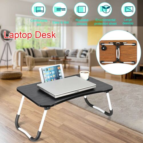 Notebook Computer Desk Adjustable Portable Laptop Table Bed Sofa Tray Small PC 