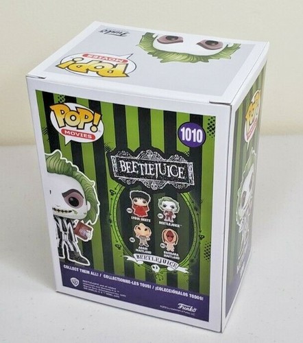 Funko POP Beetle Juice Glows in the Dark #1010 Vinyl IN HAND NYCC Exclusive