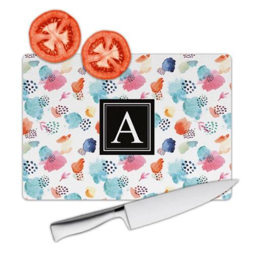 Details about  / Gift Cutting Board Watercolor Splashes Home Decor Scandinavian