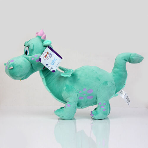 Disney Blue Crackle Dragon Plush Doll Soft Figure Toy 16 Inch Gift For Kids