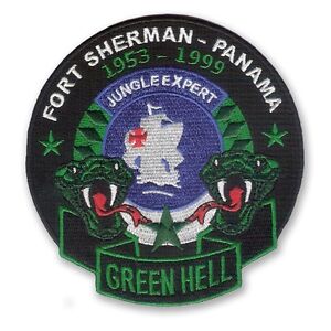 Green Hell Jungle Expert Patch Panama- US Army JOTC Army Ranger Infantry