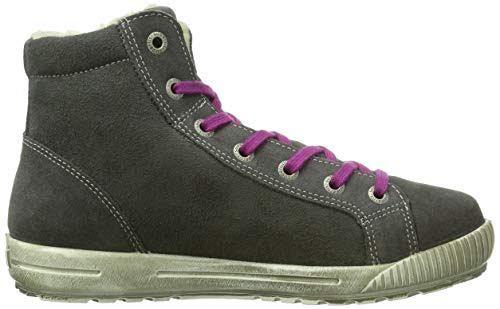 Superfit Siena Ladies Girls Leather Trainers Hi Top Waterproof Gore Tex Sneakers