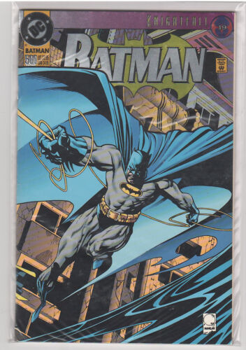 Batman #500 Knightfall Bane double sized die cut Joe Quesada variant 9.6