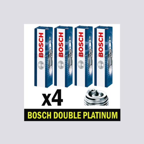 4x Bosch Bujías De Platino Para Nissan Qashqai 2.0 MR20DE J10 139bhp 141bhp 