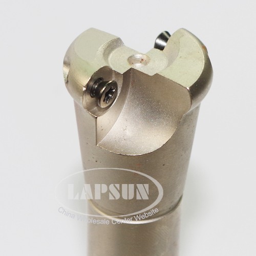 1 Key 30mm Round Indexable End Mill Holder EMR-30RS-C20-110 2 Flute CNC Mill