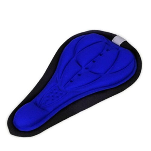 Soft Padded Bike 3d Gel Saddle Seat Cover Bicycle Silicone Comfort Pad Cushion 