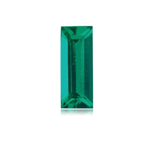 4x2mm-18x13mm Lab Created Hydrothermal Emerald Green Baguette Cut Loose Stones 