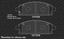 2001 2002 2003 Fits Infiniti QX4 Max Performance Ceramic Brake Pads F
