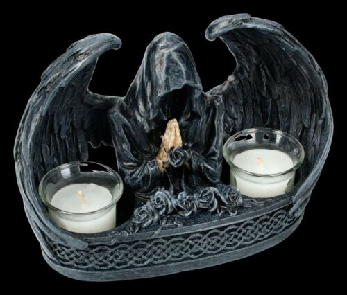 Gothic Kerzenleuchter Sensenmann Grim Reaper Teelichthalter