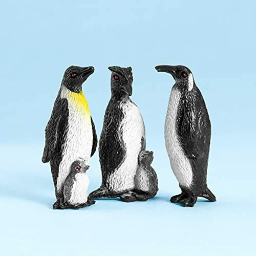 TOYMYTOY Penguin Collection Plastic Ocean Animal Figure Model For Babies And