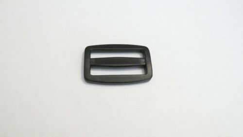 40 mm Plastique Trois Bar Slide Régleur//SLIDER//TRI GLIDE 10 ou 50 Noir 1 2