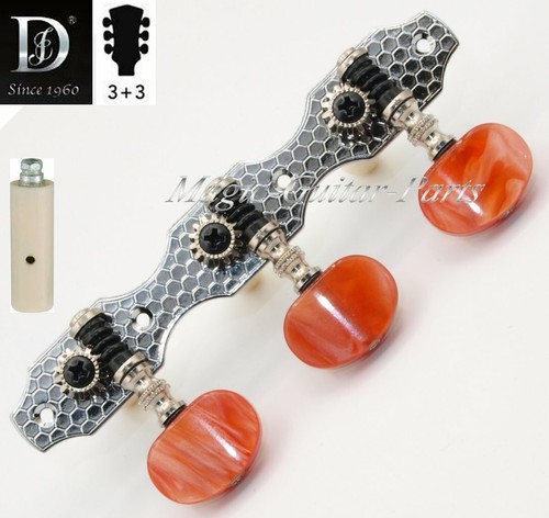 Ü=1:14 Mechaniken für Konzertgitarre DER JUNG DJ206CK-P14R verchromt