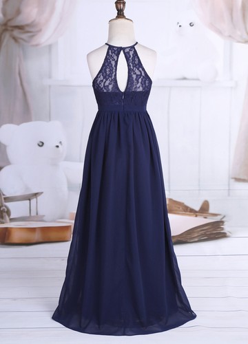 Flower Lace Girls Princess Dress Kids Party Wedding Pageant Formal Gown Dresses
