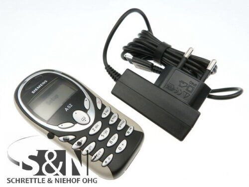 Siemens A52 teléfono celular nuevo ovp negro gris 
