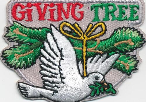 Girl Boy Christmas GIVING TREE Angel Donation Patches Crests Badges SCOUT GUIDE