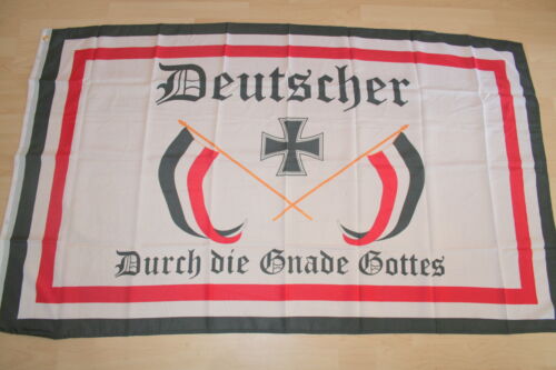 1609 bandera bandera Imperio alemán por la gracia de Dios 150 x 90