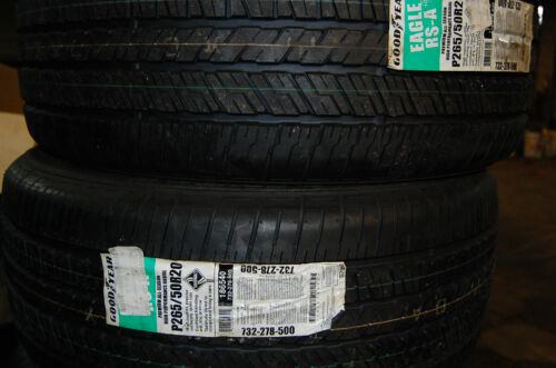 1-one Goodyear Eagle RS-A P265//50R-20 new tire never mounted 265 50 20