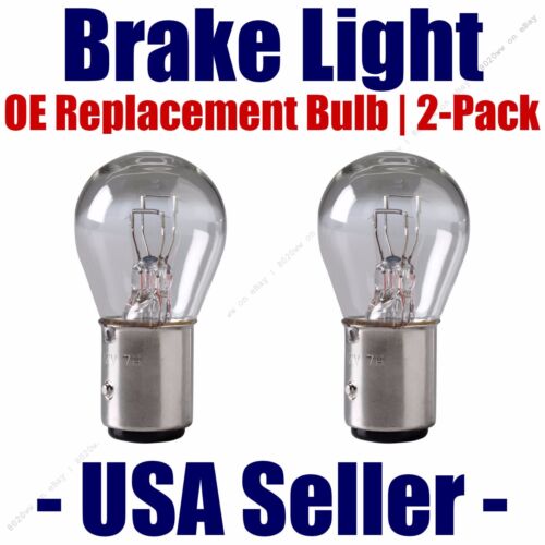 Stop//Brake Light Bulb 2pk Fits Listed Cadillac Vehicles 1157