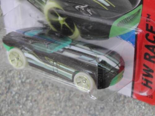 Hot Wheels 2014 #189//250 Fast Felion verde carrera de hardware