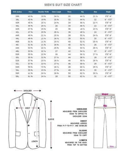 Fortino Landi Men's 3 Button Cotton Denim Suit w/ Vest 5287 Black & Navy 
