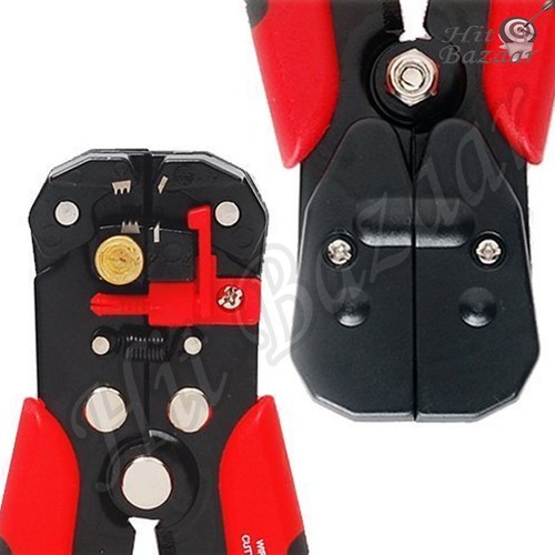 WIRE AND CABLE STRIPPER Cutter Tool Self Adjusting Stripping Ultimate 3 In 1