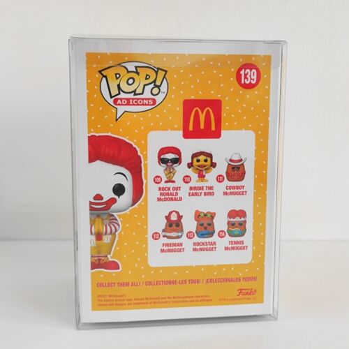 FUNKO POP Ad Icons #139 McDonald/'s Ronald McDonald GLOW GITD CHASE Thailand