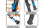 Cent Ht 8.7/"-10.2/" UTG New Gen Reinforced Barrel Mount Clamp-on Bipod