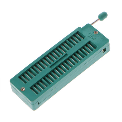 16 20 24 28 40 P Pin 2.54MM DIP Test Universal ZIF IC Socket Welding Type Green