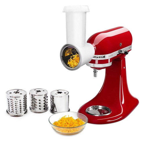 Meat Grinder Sausage Stuffer Attachment For KitchenAid Prep Slicer Shredder