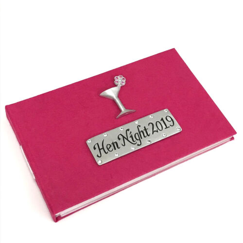 Hen Night photo album 2019 Cocktail in hot pink 40 pages by Metal Planet