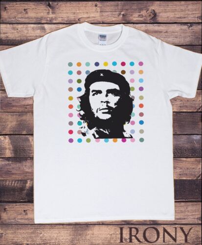 Blanc Homme Che visage Image T-shirt Viva La Revolution TS4 