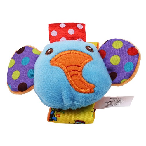 2Pcs Infant Baby Newborn Hand Wrist Bells Kids Foot Sock Rattle Soft Toys SA