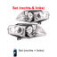 Phares set vw passat b6 3 C Angel Eyes clair//chrome h7+h7 1366042
