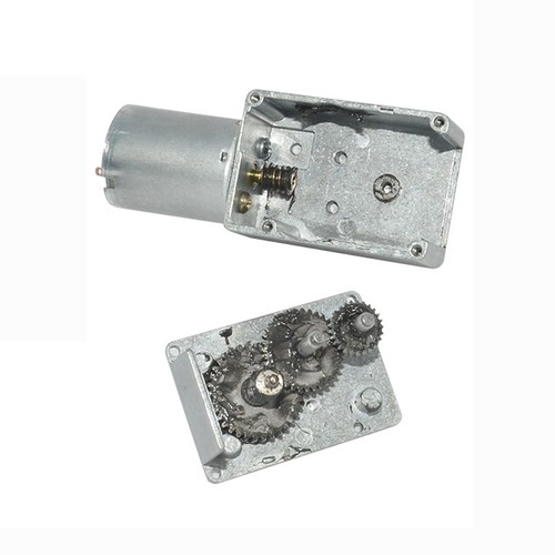DC6V 12V 24V 0.6-200RPM Micro Worm Gear Reducer Motor with Metal Gearbox 32GZ370