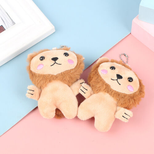 1PCS New Little Lion Stuffed Toys Doll Keychain Bag Pendant Accessor ZC