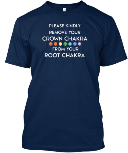 Chakra humour drôle Yoga tee-Veuillez bien vouloir supprimer votre Standard Unisexe T-Shirt