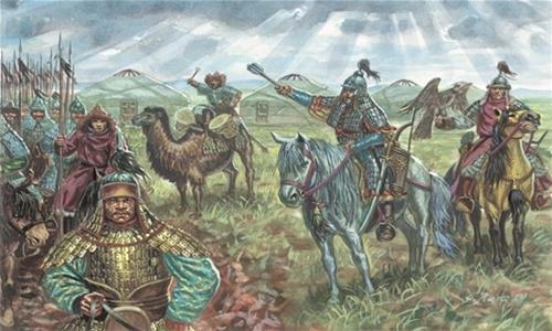 Xiiith Century Mongol Cavalry Kit 1:72 Italeri IT6124