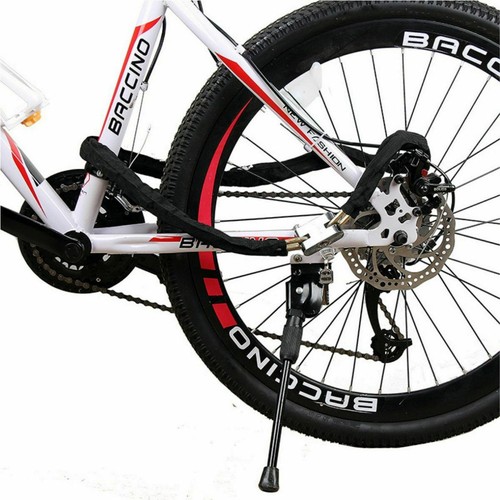 1.8M Metal Chain Lock Bicycle Heavy Duty Security Padlock Motorcycle Motorbike