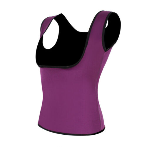 Details about   Hot Sweat Slimming Shaper Polymer Sauna Vest Shapewear For Women Men Weight Loss 